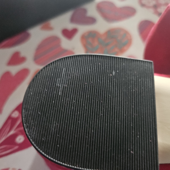 TALBOTS RED POP EDISON WRAP BOW FLATS 9.5 M NEW - Picture 3 of 7